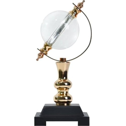 Crystal Globe Luxury World Travel Map Crystal Ornaments Gifts For Friendship Housewarming Business Gifts Home Office Decoration