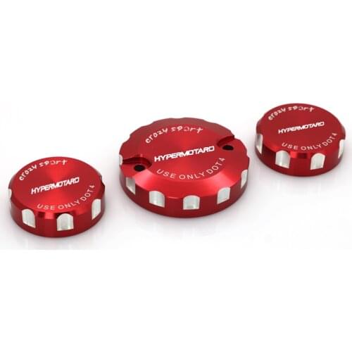 For DUCATI Hypermotard 1100 2007-2012 2011 Front Brake Reservoir Cover Motorcycle Master Cylinder Oil Fluid Cap MOTORCYCLE LID