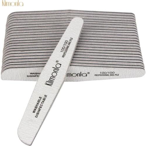 10Pcs/lot Professional Nail File Kit Diamond Nail Buffer Polish Block Sanding Nail Art Pedicure Tools Salon 100 grit Accessory