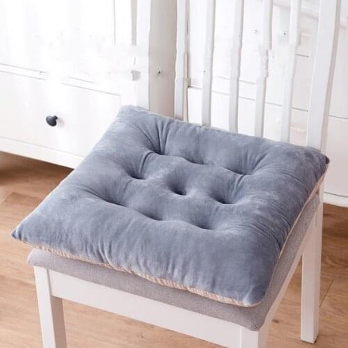 New Thickened Square Seat Cushions Home Office Garden Chair Pad Home Textile Cushion Portable Chair Sofa Throw Pillow
