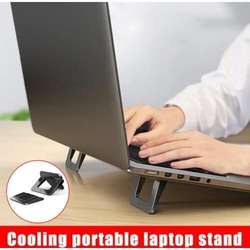 Laptop Stand for MacBook Pro Universal Desktop Phone Laptop Holder Mini Portable Cooling Pad Notebook Stand for Macbook Air