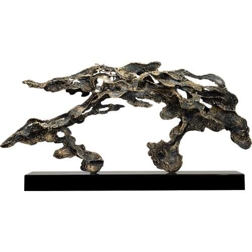 Hotel lobby furnishings retro Kirin desktop fortune crafts artwork model room club creative sculpture