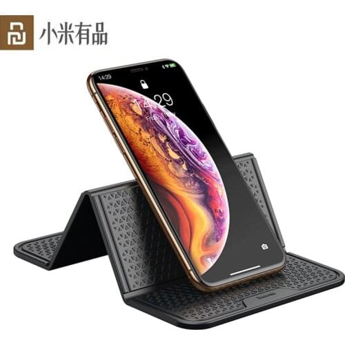 Youpin Car Folding Bracket Anti-slip Mat Washable Multi-Function Nano Rubber Pad Universal Car Phone Holder Decoration Stickers