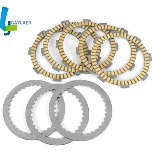 Clutch Plates Steel Friction Plate for Kawasaki KMX125 KMX200 KMX 125 200 KLF185 Bayou 185 KLT185 AR125 AR125S 130881016