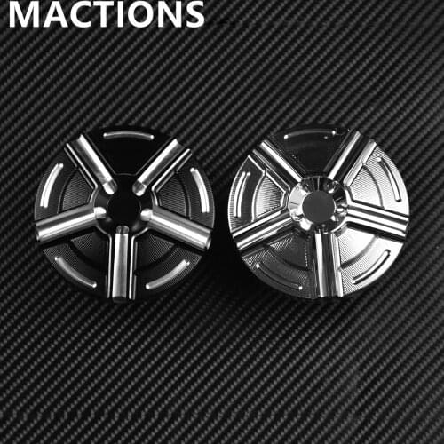 Motorcycle Fuel Tank Gas Cap Billet Aluminum For Harley Sportster XL 883 1200 48 1996-2014 Black/Chrome