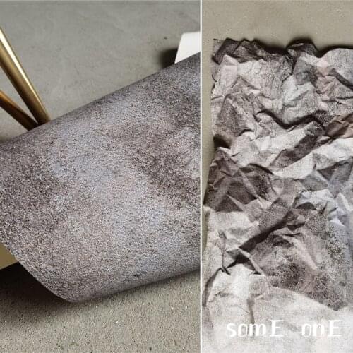 Unique Paper Sence Fabric Old Rock Texture DIY Patches Props Background Crafts Decor Clothing Fashion Designer Fabric