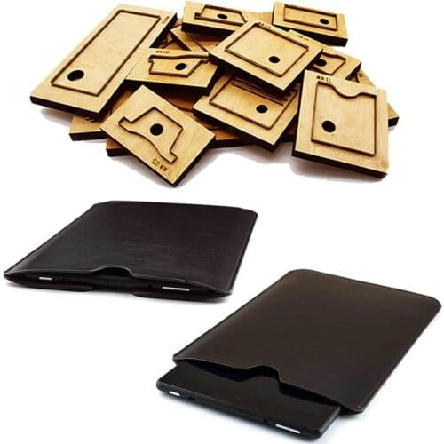 Japan Steel Blade mould DIY leather tablet PC smart cover set hand punch tool knife mould wooden die Leathercraft Tool 160x240mm