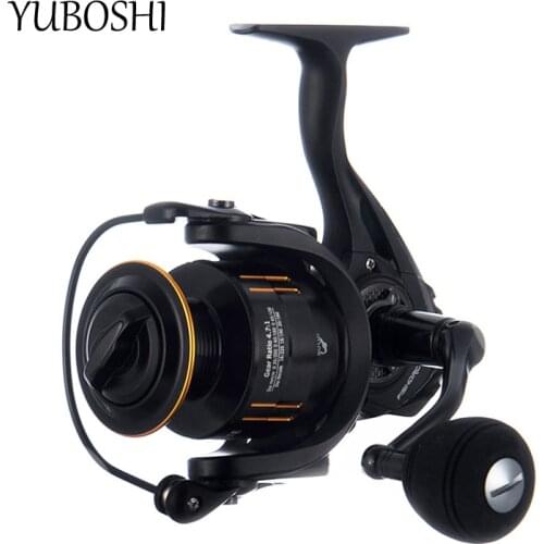 YUBOSHI Brand BK 1000-7000 Series Spinning Wheel 5.5:1/4.7:1 High Quality Aluminum Alloy Rocker Fishing Reel Fishing Tackle