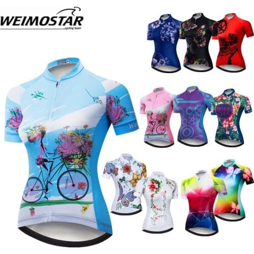 2021 Cycling Jersey Womens MTB Top Shirt Outdoor Racing Sport Biking Bicycle Bike Sweatshirt Short Sleeve Sportswear CD5813