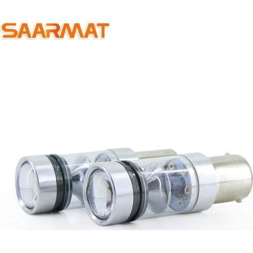 2 Pcs 1157 BAY15d P21/5W lamp CanBus Error Free bulbs LED STOP/TAIL Brake Lights For VOLVO C30 V60 XC60 XC90 S40 S60 S80L @12V