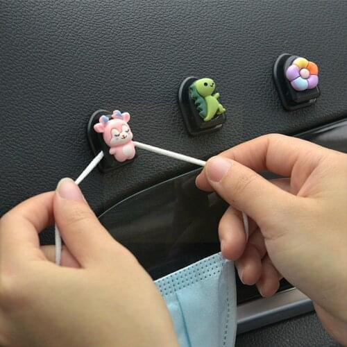 Car Hook Car Key Car Accessories Hook Sticker Mini Hook Supplies Pasted Interior Hook Small Multifunctional Seat Back Hook