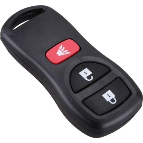 3 Buttons Remote Car Key Refit Cover Case Shell For Nissan Tiida LIVINA X-Trail QASHQAI Paladin Refit Car Key Cove Case Shell