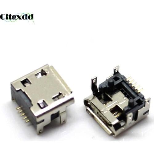 Cltgxdd 10PCS Replacement For JBL Charge FLIP 3 Bluetooth Speaker Female 5Pin Type B USB Dock Connector Micro USB Charging Port