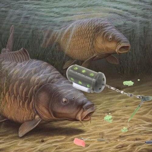 Hot Sale Lead Pellet Fishing Tackle Fishing Feeder Bait Lure Cage Pit Device with Lead Pellet for Lakes Rivers Ponds