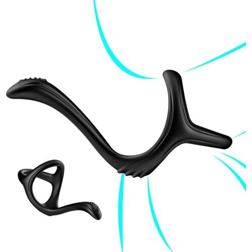 Penis Ring Lock Ring For Men Time Delay Ejaculation Persistent Erection Sex Toys For Male Couple Cockring Sleeve