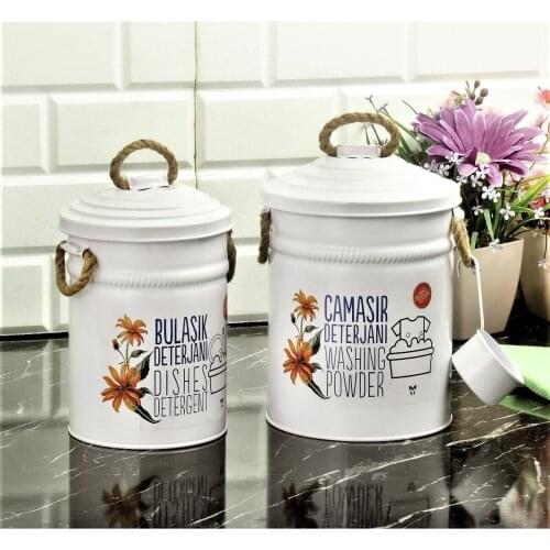 2'li Detergent Storage Container