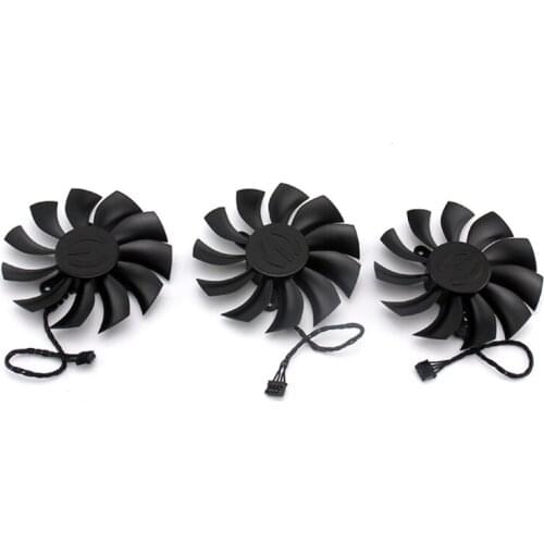86mm PLA09215B12H 4Pin 12V 0.55A VGA Fan Graphic Card Cooling for EVGA GTX1080Ti