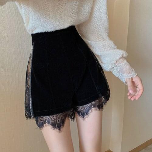 Женские кружевные шорты LAJWMPLXLS China At AliExpress