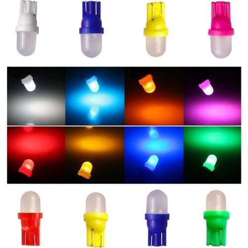 AC6.3V Pinball Machine Bulb T10 LED Wedge Style W5W Non-ghosting Frosted Lamps Replacement of 147 184 #555 194 168 280 447 2652
