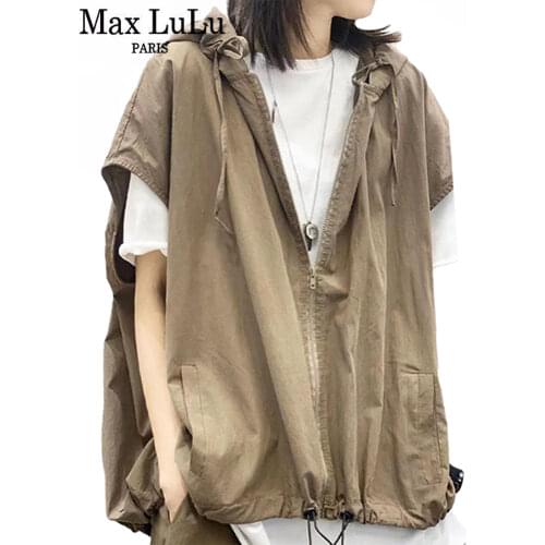 Женские короткие жилеты Max LuLu China At AliExpress