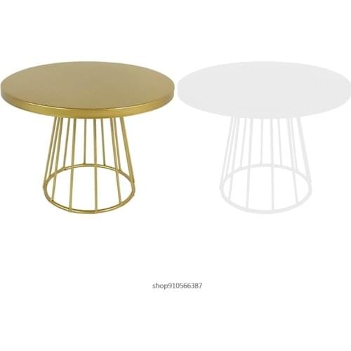 Metal Cake Stand Wedding Dessert Display Rack Cupcake Pedestal Stand Tray Holder for Birthday Party Decoration M17 21 Wholesales