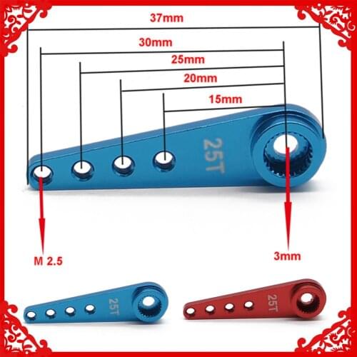 Alloy WPL1627 Upgrade DIY Parts 25T Metal Steering serve Arm for Henglong WPL RC1:16 C14 C24 B14 B24 B16 B36 Truck&crawler
