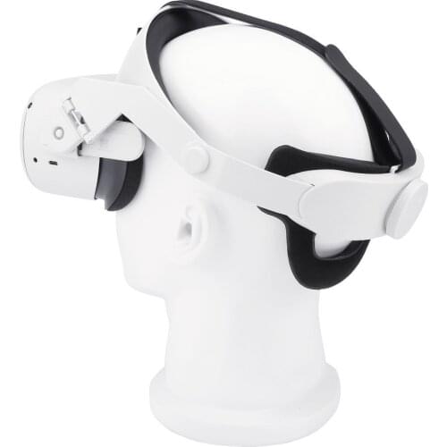 Halo Strap Adjustable Head Strap for Oculus Quest 2 VR Increase Virtual Reduced Pressure Supporting Force and Improve Comfort