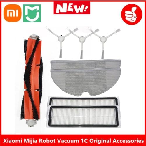 Xiaomi Mijia sweeping and vacuuming robot 1C original accessories/side brush/main brush/dust box filter/main brush cover/mop