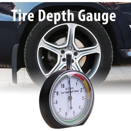 Car Tyre Tester Accurate Portable Automobile Accessories Tire Depth Gauge Pointer Tread Ruler PC-3623 Car Accessories