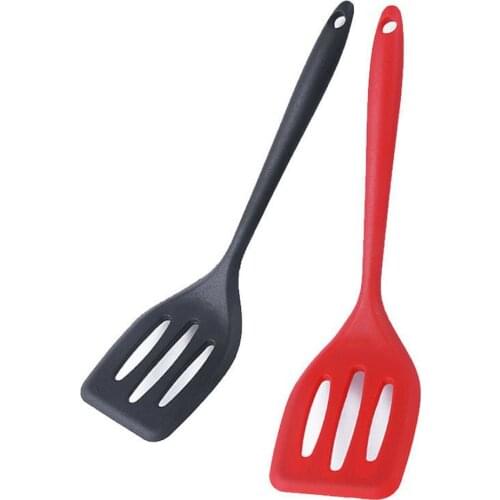 Silicone Turners Gadgets Egg Fish Frying Pan Scoop Fried Shovel Spatula Cooking Utensils Kitchen Accessories Tools