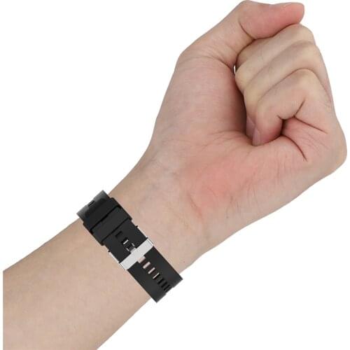 20MM Silicone Watch Strap Solid Color Wristband Bracelet Replacement Belt for Realme Watch GT2 Smart Watch