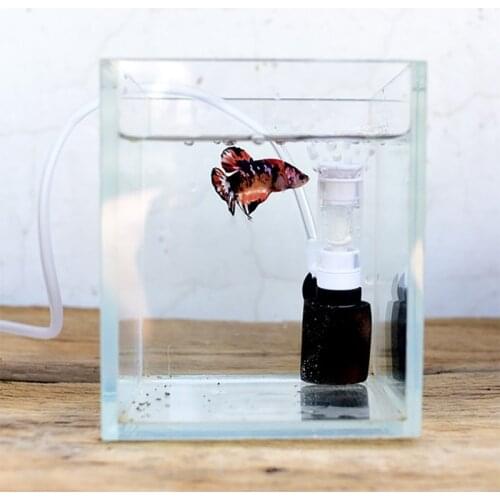 Ultra-quiet External Mini Filter Small Pneumatic Filter Aquarium Mute Submersible Oxygen Fish Aquarium Pump Accessories