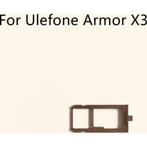 Ulefone Armor X3 Used Sim Card Holder Tray Card Slot For Ulefone Armor X3 MT6580 5.5" 1440x720 Smartphone