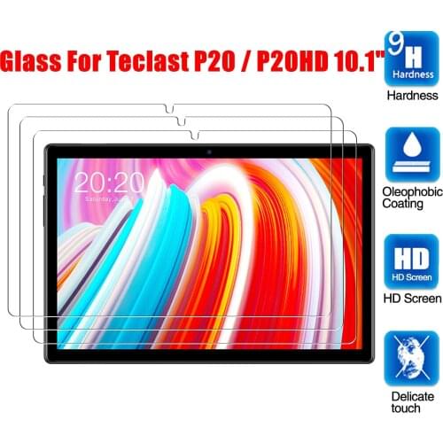 Protective Tempered Glass For Teclast P20HD Tablet PC Tablet Protective Film Anti-Scratch Tempered Glass for Teclast P20 10.1"