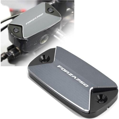 For HONDA Forza 750 FORZA750 Forza750 2020 2021 Motorcycle CNC Aluminum Front Brake Reservoir Fluid Tank Oil Cup Cover