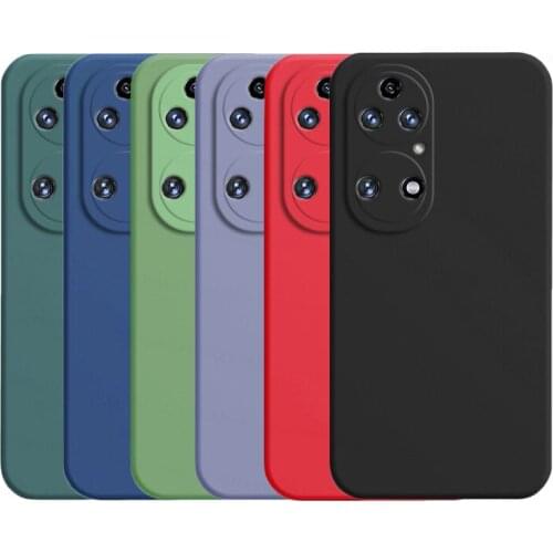 For Huawei P30 Pro Case Cover Huawei Mate 30 20 P20 P40 Pro Plus Lite Liquid Silicone Shockproof Protect Bumper Soft Phone Case
