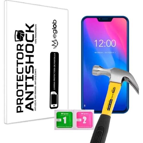 Screen protector Anti-Shock Anti-scratch Anti-Shatter compatible with Vernee M8 Pro