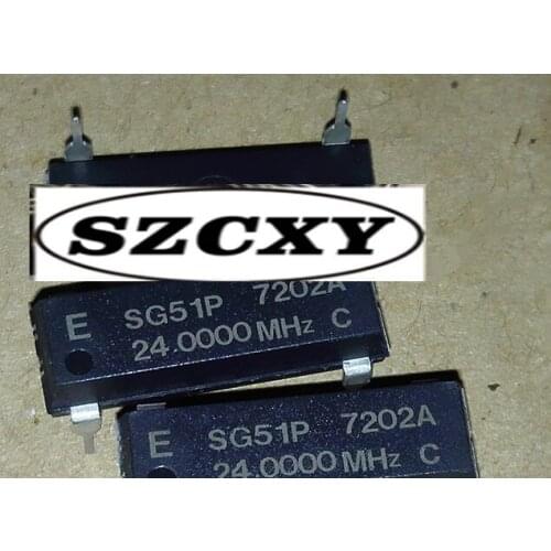 New and original 10PCS SG-51P 24MHZ OSC 24.000MHZ Active crystals