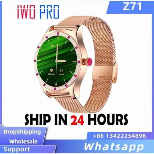 New Z71 Smart watch Women Full Touch Screen Call Reminder Heart Rate Blood Pressure Fitness Tracker Smartwatch for ios Xiaomi