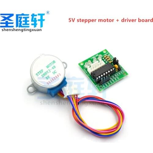 Smart Electronics 28BYJ-48, 5V, 4 Phase, DC Gear Stepper Motor + ULN2003, Driver Board for arduino DIY Kit
