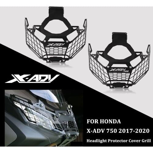 Motorcycle Headlight Headlamp Grille Guard Cover Protector FOR HONDA X-ADV X-ADV 750 X ADV 750 2017 2018 2019 2020 Accessories