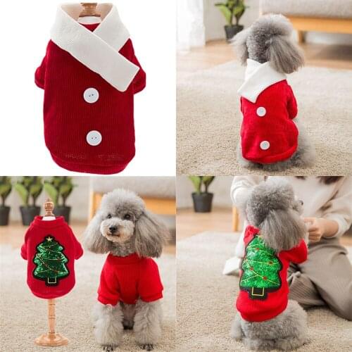 Winter Dog Sweater Small Dog Clothes Puppy Clothing Pet Coat Knit Apparel Chihuahua Yorkshire Poodle Bichon Pomeranian Costume