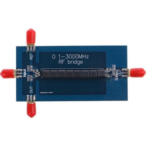 0.1- 3000MHz RF SWR Reflection Bridge VHF VSWR Return Loss Antenna Analyzer
