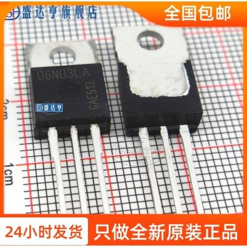 10Pcs/Lot IPP06N03LA 06N03LA 50A 30V TO220 DIP MOSFET Transistor NEW Original In Stock