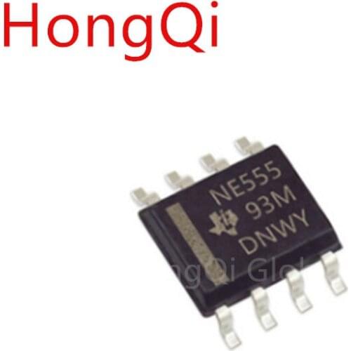 10PCS NE555 555 SOP8 NE555D Timers SMD SOP-8 SOP new and original IC Chipset