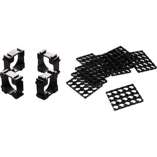 110Pcs 18650 Battery Pack Spacer Radiating Shell Plastic Holder Bracket 18.3Mm & 18.4Mm