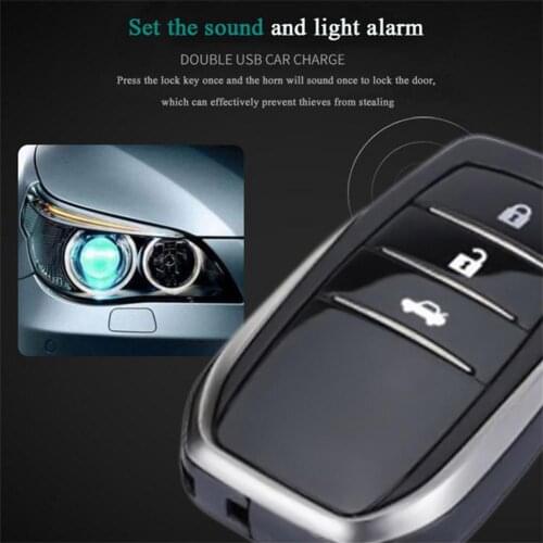 12V Car SUV Keyless Entry Engine Start SUV Keyless Alarm System Push Button Remote Starter Stop Auto Car Accessories Tool