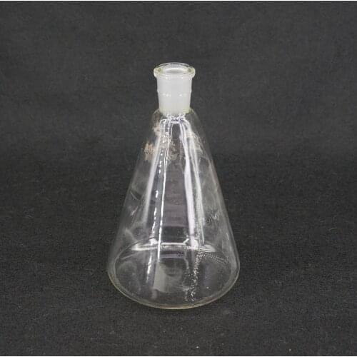 250ml Quickfit 14/23 Joint Lab Conical Flask Erlenmeyer Boro Glass Graduated
