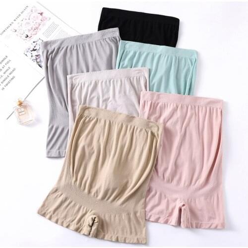 High Quality Maternity Modal Pants for Pregnant Women Summer High Waist Solid Elastic Sexy Mini Pregnancy Ice Silk Soft Short