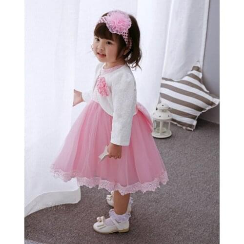 Baby Girl Sleeveless Formal Dresses for Girl Infant Princess Birthday Party Wedding Dresses For Toddler Chirstening Gown